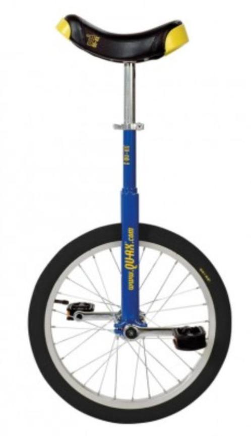 QU-AX Eenwieler Luxus 18-inch kleur blauw +gratis verzending, Kinderen en Baby's, Speelgoed | Buiten | Voertuigen en Loopfietsen