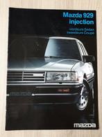 Brochure Mazda 929 Sedan & Coupe Injection 1984, Boeken, Auto's | Folders en Tijdschriften, Mazda, Ophalen of Verzenden, Zo goed als nieuw