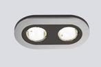 Massive inbouwspots met Philips ecopower. 3 stuks ovaal, Metaal of Aluminium, Nieuw, Ophalen of Verzenden, Inbouw