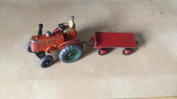 DINKY TOYS FIELD MARSHAL TRACTOR+ AANHANGER LEUKE SET beschikbaar voor biedingen