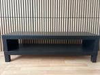 Zwart TV Meubel LACK, Overige materialen, Gebruikt, 100 tot 150 cm, Ophalen of Verzenden
