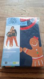 Kerst pyama voor jongens en meisjes 122/128, blauw en rood, Nacht- of Onderkleding, Jongen of Meisje, John Cabot, Nieuw