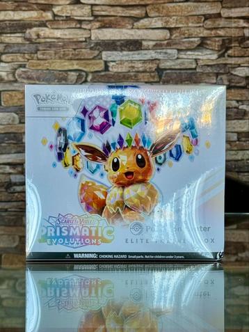 🔥POKEMON CENTER PRISMATIC EVOLUTIONS ELITE TRAINER BOX ETB beschikbaar voor biedingen