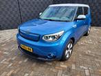 Kia Soul EV ExecutiveLine 27 kWh Soh 45%, Auto's, Kia, Gebruikt, Blauw, Origineel Nederlands, Grijs
