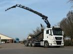 MAN TGS 35.500 8x4!TRIPLE!HMF 32TM/FLYJIB/HOOKLIFT!EURO6! RO, Auto's, Vrachtwagens, Automaat, Euro 6, MAN, Wit