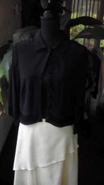 Julien le Roy kort jasje/bloesje maat 38-40, Kleding | Dames, Maat 38/40 (M), Zwart, Ophalen of Verzenden, Zo goed als nieuw