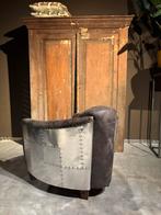 Aviator Fauteuil zo goed als Nieuw, Industrieel stoer, Ophalen of Verzenden, Zo goed als nieuw, Metaal