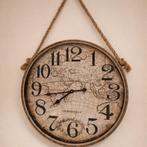 Countryfield klok 67 cm, Huis en Inrichting, Ophalen, Zo goed als nieuw, Analoog, Wandklok
