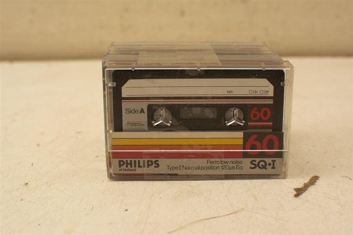 5 Stuks Philips cassettebandjes 39604, Cd's en Dvd's, Cassettebandjes, Gebruikt, Overige genres, 2 t/m 25 bandjes, Ophalen of Verzenden