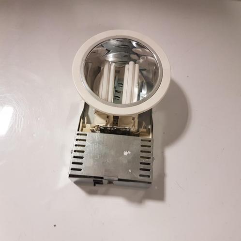 Downlighters inbouw spots 2x18 watt pl - set van 3 stuks, Huis en Inrichting, Lampen | Spots, Nieuw, Inbouw, Ophalen of Verzenden