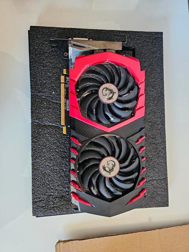 MSI Radeon RX 480 GAMING X 8G - Complete met doos!, Computers en Software, Videokaarten, Zo goed als nieuw, AMD, PCI-Express 3.0