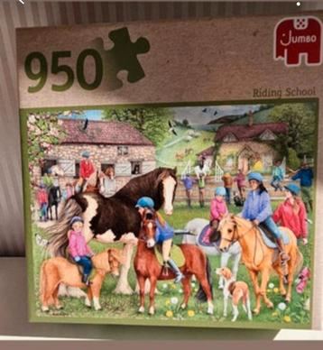Jumbo Puzzel - Riding School - 950 stukjes beschikbaar voor biedingen