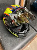 AGV K1 S rossi met zilver gespiegeld vizier, XL, Ophalen of Verzenden, Tweedehands, Integraalhelm