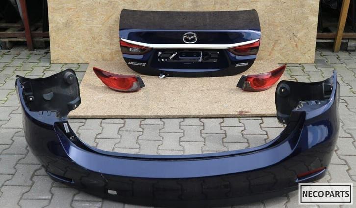 MAZDA 6 ACHTERKLEP ACHTERBUMPER BUMPER KLEUR 35J, Auto-onderdelen, Carrosserie en Plaatwerk, Achterklep, Mazda, Achter, Gebruikt