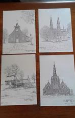 Vier Geert van Heike Tilburg Prenten, Ophalen of Verzenden