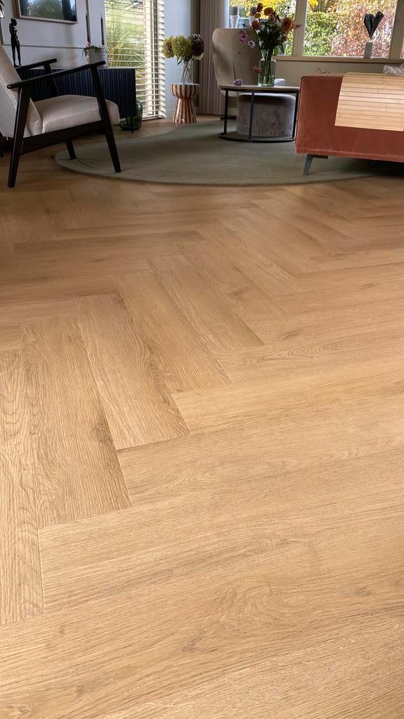 15m2 pvc | Ambiant Navaro Light Oak, Huis en Inrichting, Stoffering | Vloerbedekking, Nieuw, Overige typen, Overige kleuren, 10 tot 25 m²