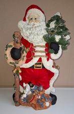 Kerstbeeld kerstman vintage., Ophalen of Verzenden