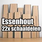 22x Essenhout schaaldelen / vocht +-8% / diktes 27, 35, 52mm, Ophalen, Nieuw, Plank, 300 cm of meer