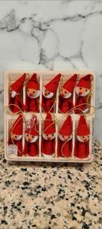 Vintage kersthangers, Afa wol kerstmannetjes, Duits, kerst, Diversen, Kerst, Ophalen of Verzenden, Zo goed als nieuw
