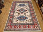 Handgeknoopt oosters tapijt kazak 273x183, Info@SlatsAntiek.nl, Crème, Gebruikt, Perzisch