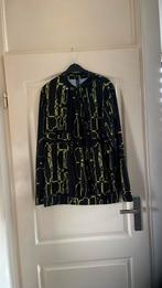 Dames blouse Zip73 xxl valt als xl zwart met geel, Wit, Maat 46/48 (XL) of groter, Nieuw, Zip73