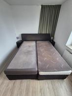 Tweepersoons bed met nachtkastjes, Ophalen, Gebruikt, Tweepersoons, 200 cm