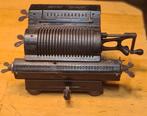 antieke rekenmachine merk Brunsviga, Ophalen, Gebruikt
