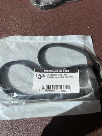 Snaar of riem Broodbakmachine 90S3M537 = BM2 beschikbaar voor biedingen