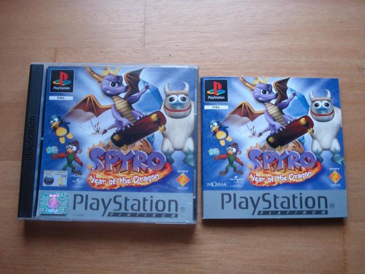 Spyro year of the dragon ps1, Spelcomputers en Games, Games | Sony PlayStation 1, Zo goed als nieuw, Racen en Vliegen, 1 speler