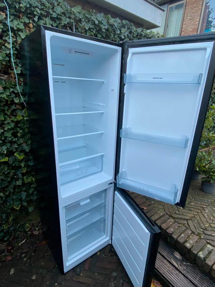 Inventum Koelkast, Witgoed en Apparatuur, Koelkasten en IJskasten, Gebruikt, Met vriesvak, 150 tot 200 liter, 160 cm of meer, 45 tot 60 cm