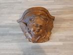 Antieke Houten Console met Engel Putti, Antiek en Kunst, Ophalen of Verzenden