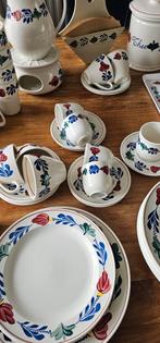 Compleet Boerenbont Servies - Totaalpakket, Huis en Inrichting, Keuken | Servies, Ophalen, Gebruikt, Aardewerk, Boerenbont