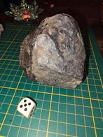 Ongeclassificeerde NWA ijzer steen meteoriet darwinglas, Ophalen of Verzenden