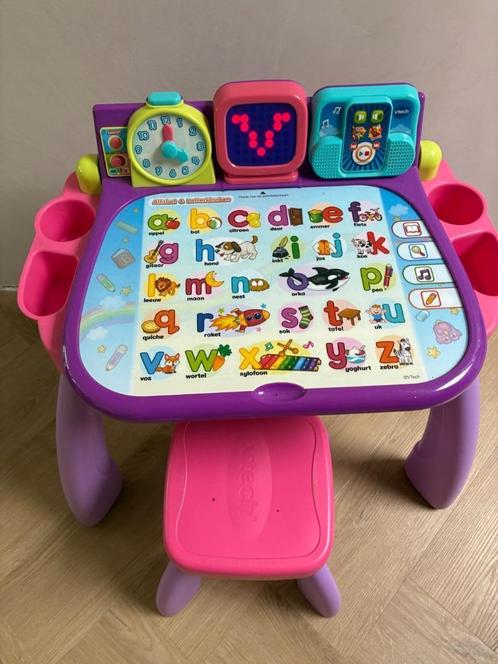Vtech Magische schrijftafel 3-in-1 Paars, Kinderen en Baby's, Speelgoed | Educatief en Creatief, Zo goed als nieuw, Elektronica