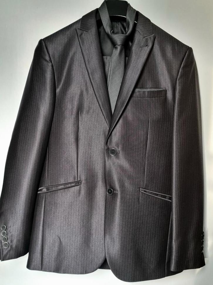 3 Delig Heren Kostuum | Gala | Kerst | Heren pak | Maat 44, Kleding | Heren, Kostuums en Colberts, Zo goed als nieuw, Maat 46 (S) of kleiner