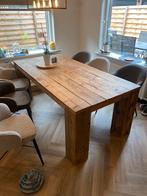 Steigerhouten tafel, Huis en Inrichting, Tafels | Eettafels, Ophalen, 200 cm of meer, 50 tot 100 cm, Zo goed als nieuw