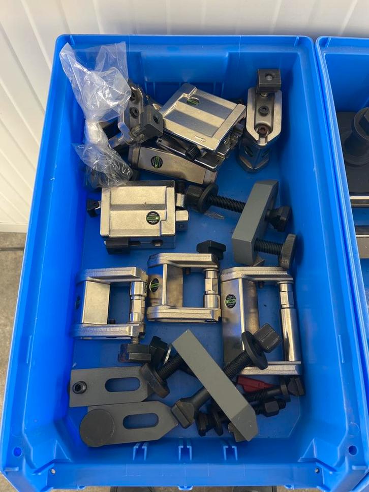 Complete CNC opspanset Lenzkes – professionele fixturing, Doe-het-zelf en Verbouw, Draaibanken, Zo goed als nieuw, Ophalen