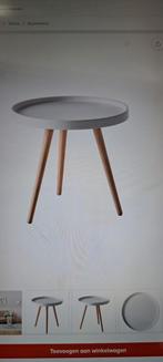 Flicka salontafel 50 cm doorsnede van Home 24, Minder dan 55 cm, Gebruikt, Rond, Hout