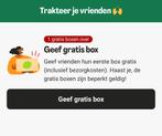 Gratis hello fresh box zie code, Tickets en Kaartjes, Eén persoon, Kortingsbon