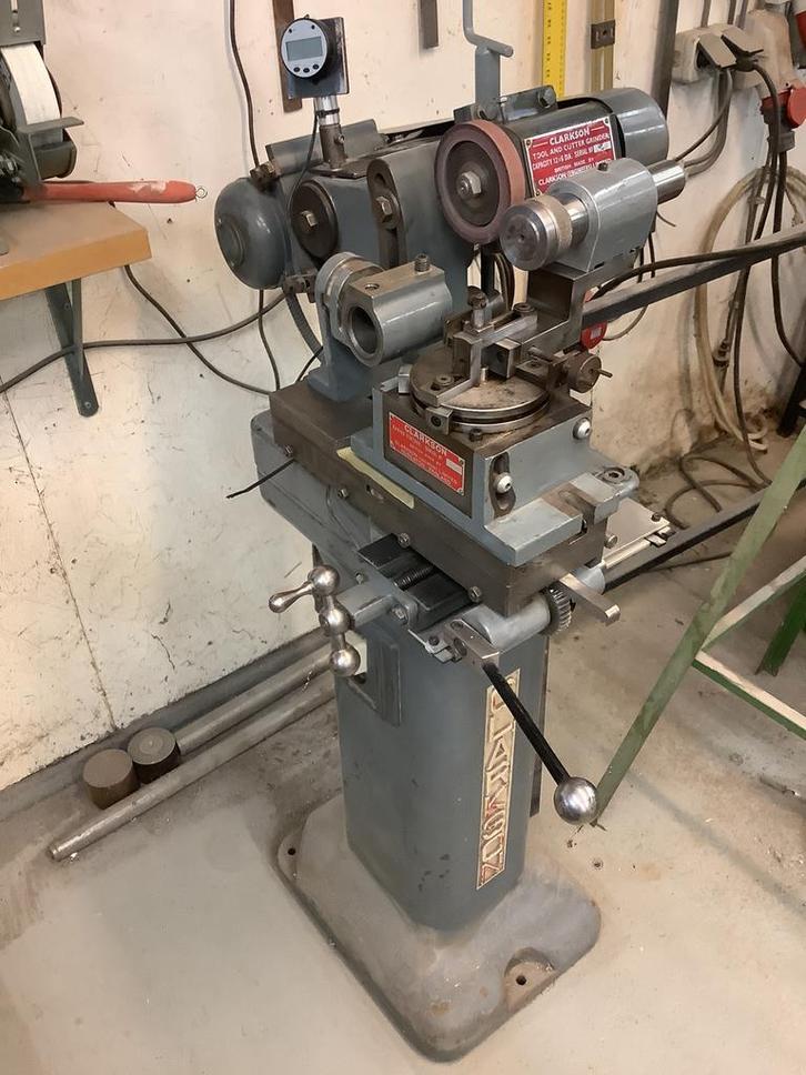 CLARKSON slijpmachine, Doe-het-zelf en Verbouw, Draaibanken, Gebruikt, Freesbank, Minder dan 500 mm, Ophalen
