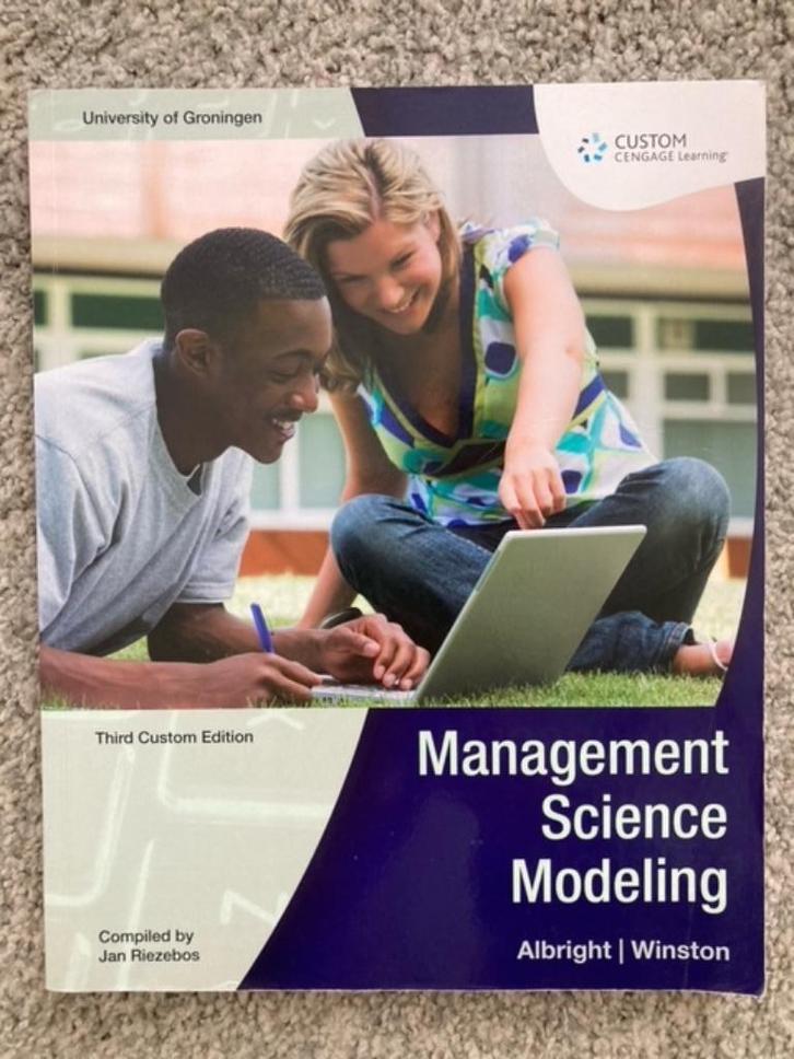 Management Science 9781473769434 en 9781337406659, Boeken, Economie, Management en Marketing, Zo goed als nieuw, Management, Ophalen of Verzenden