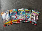 5 Pokémon TCG Booster Packs: Surging Sparks, Pradox Rift etc, Ophalen of Verzenden, Zo goed als nieuw, Booster, Foil
