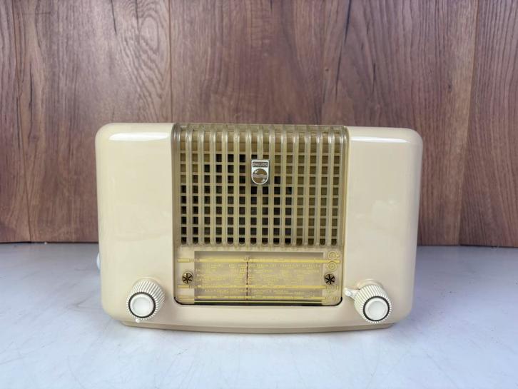 Philips philetta 54L Bakelieten Buizenradio, Antiek en Kunst, Antiek | Tv's en Audio, Ophalen