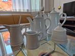 Porseleinen Theepotten Set met Suiker en Melk, Ophalen of Verzenden
