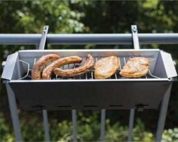 BRUCE balkon bbq. Topmerk houtskool b.b.q. voor bv balcon. beschikbaar voor biedingen
