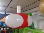 rood wit hanglamp jaren 70 space age Colani design Massive, Kunststof, Gebruikt, ?, Jaren 70 italiaans space age design retro vintage 1970s