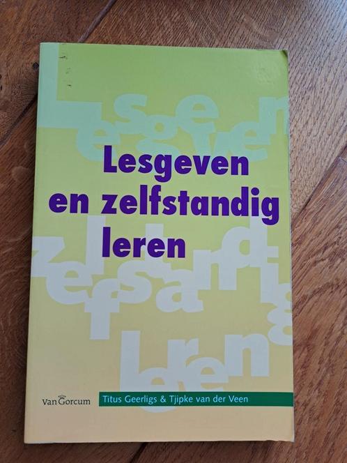 Tjipke van der Veen - Lesgeven en zelfstandig leren, Boeken, Wetenschap, Zo goed als nieuw, Ophalen of Verzenden