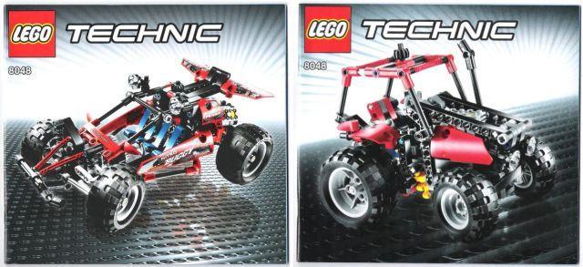 Lego Technic 8048 Nitro Buggy en tractor, Kinderen en Baby's, Speelgoed | Duplo en Lego, Gebruikt, Lego, Complete set, Ophalen of Verzenden