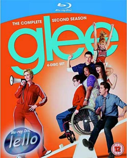 Blu-ray: Glee, Complete Seizoen 2 (2011) UK, nieuw, niet NLO, Cd's en Dvd's, Blu-ray, Nieuw in verpakking, Tv en Series, Ophalen of Verzenden