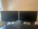 Dell beeldschermen 2 stuks, Computers en Software, Monitoren, Ophalen, Gebruikt, IPS, DVI
